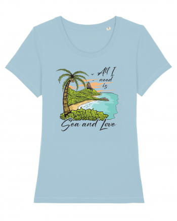 De vara: All I need is sea and love Sky Blue