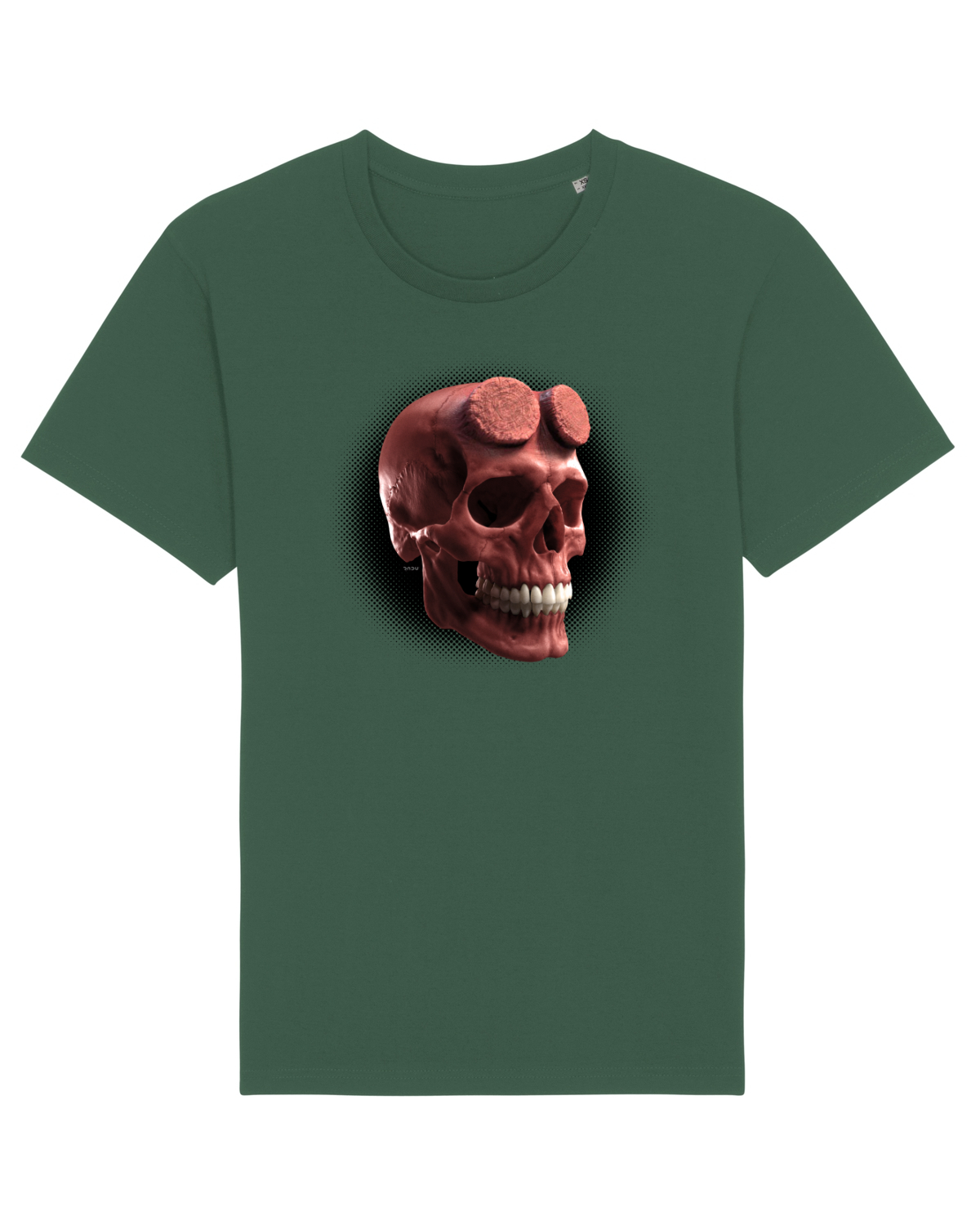 Tricou mânecă scurtă Unisex Rocker Bottle Green
