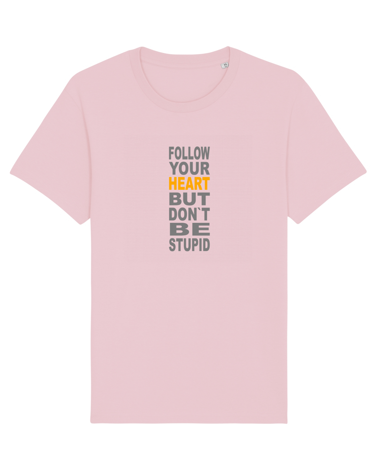 Tricou mânecă scurtă Unisex Rocker Cotton Pink