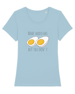What mayo has and you don`t Tricou mânecă scurtă guler larg fitted Damă Expresser