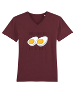 What mayo has and you don`t Tricou mânecă scurtă guler V Bărbat Presenter