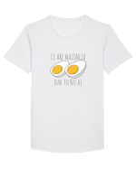 Ce are maioneza, dar tu nu ai Tricou mânecă scurtă guler larg Bărbat Skater