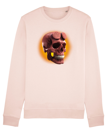 Craniu roșu - skull red 05 orange Candy Pink