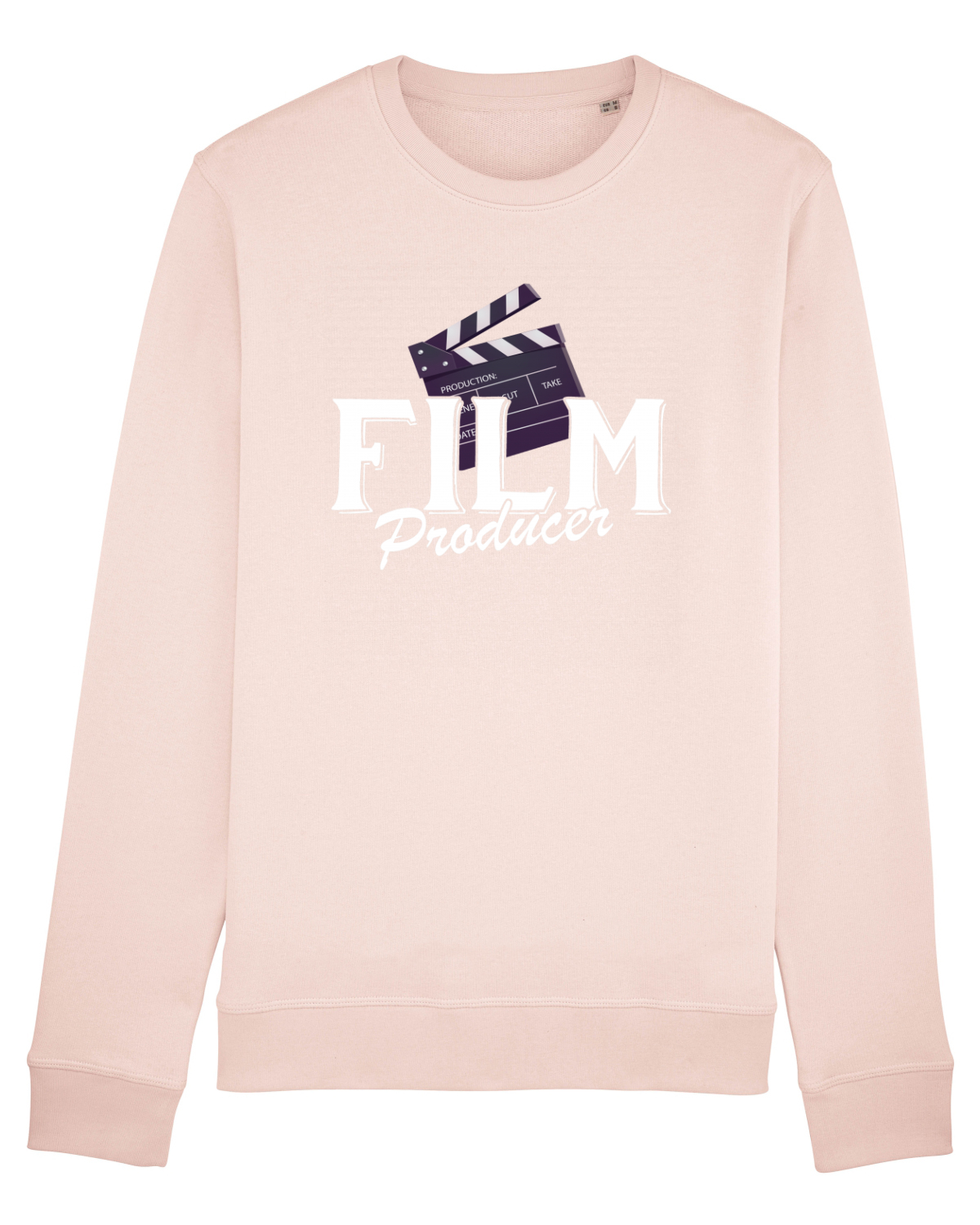 Bluză mânecă lungă Unisex Rise Candy Pink