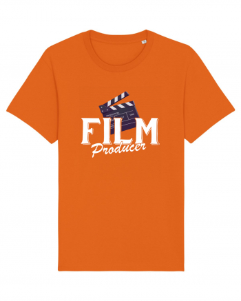 Film Producer Bright Orange
