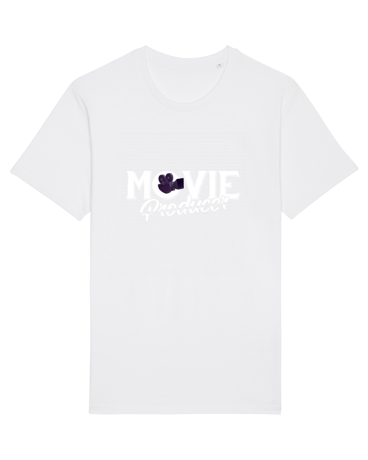 Tricou mânecă scurtă Unisex Rocker White