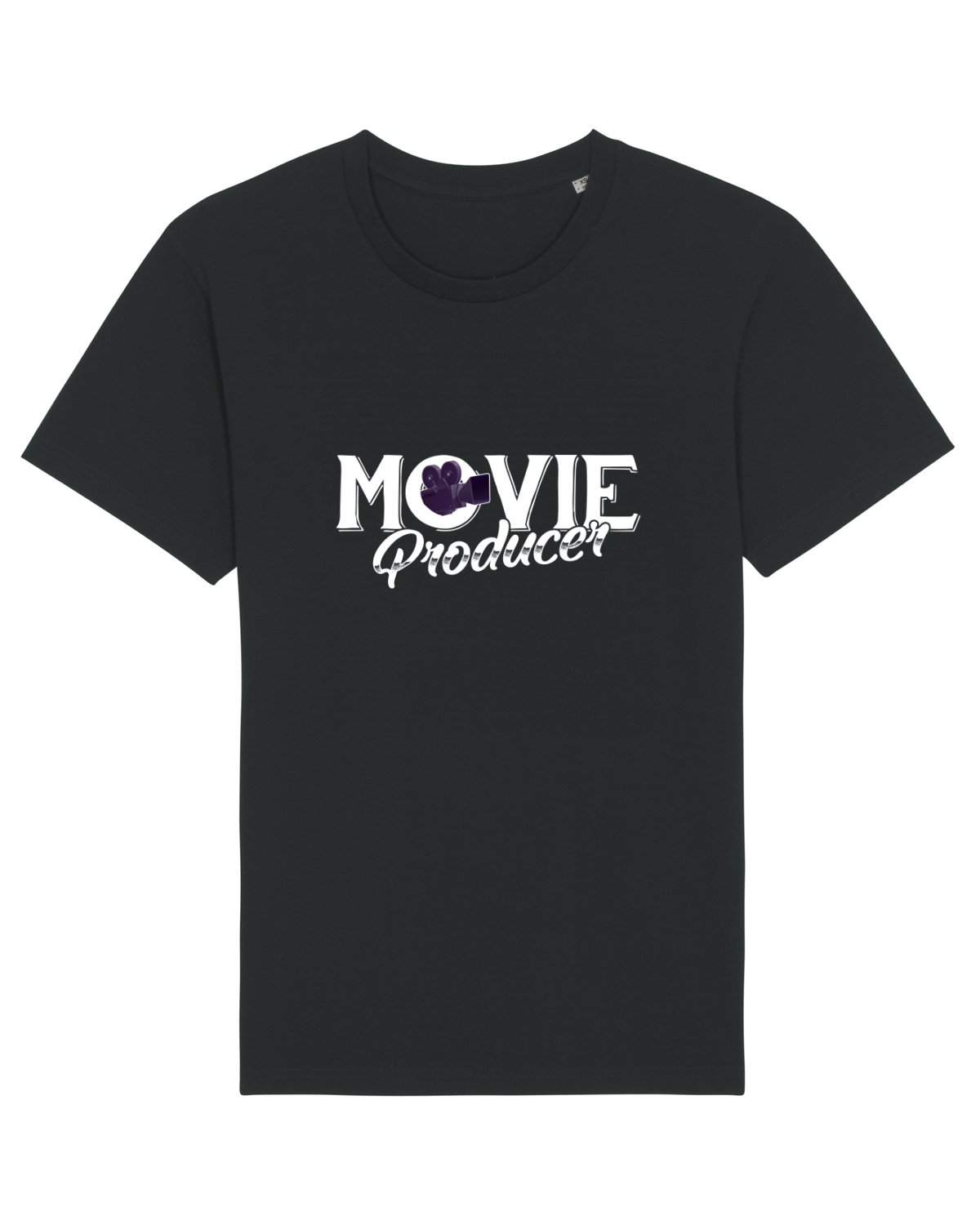 Tricou mânecă scurtă Unisex Rocker Black
