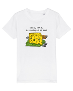 Frate, frate, dar brânza-i pe bani Tricou mânecă scurtă  Copii Mini Creator