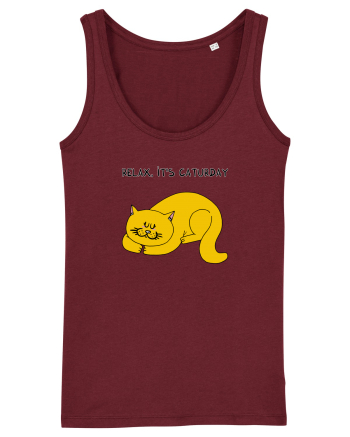 Relax, it's CATurday Burgundy