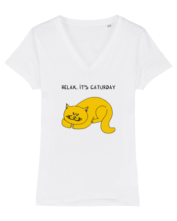 Relax, it's CATurday White