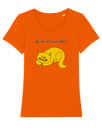 Relax, it's CATurday Bright Orange