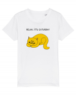 Relax, it's CATurday Tricou mânecă scurtă  Copii Mini Creator