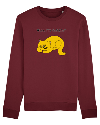 Relax, it's CATurday Burgundy
