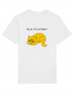 Relax, it's CATurday Tricou mânecă scurtă Unisex Rocker