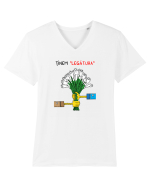 Ținem legătura (de ceapă) Tricou mânecă scurtă guler V Bărbat Presenter