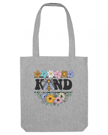 Bee Kind Heather Grey