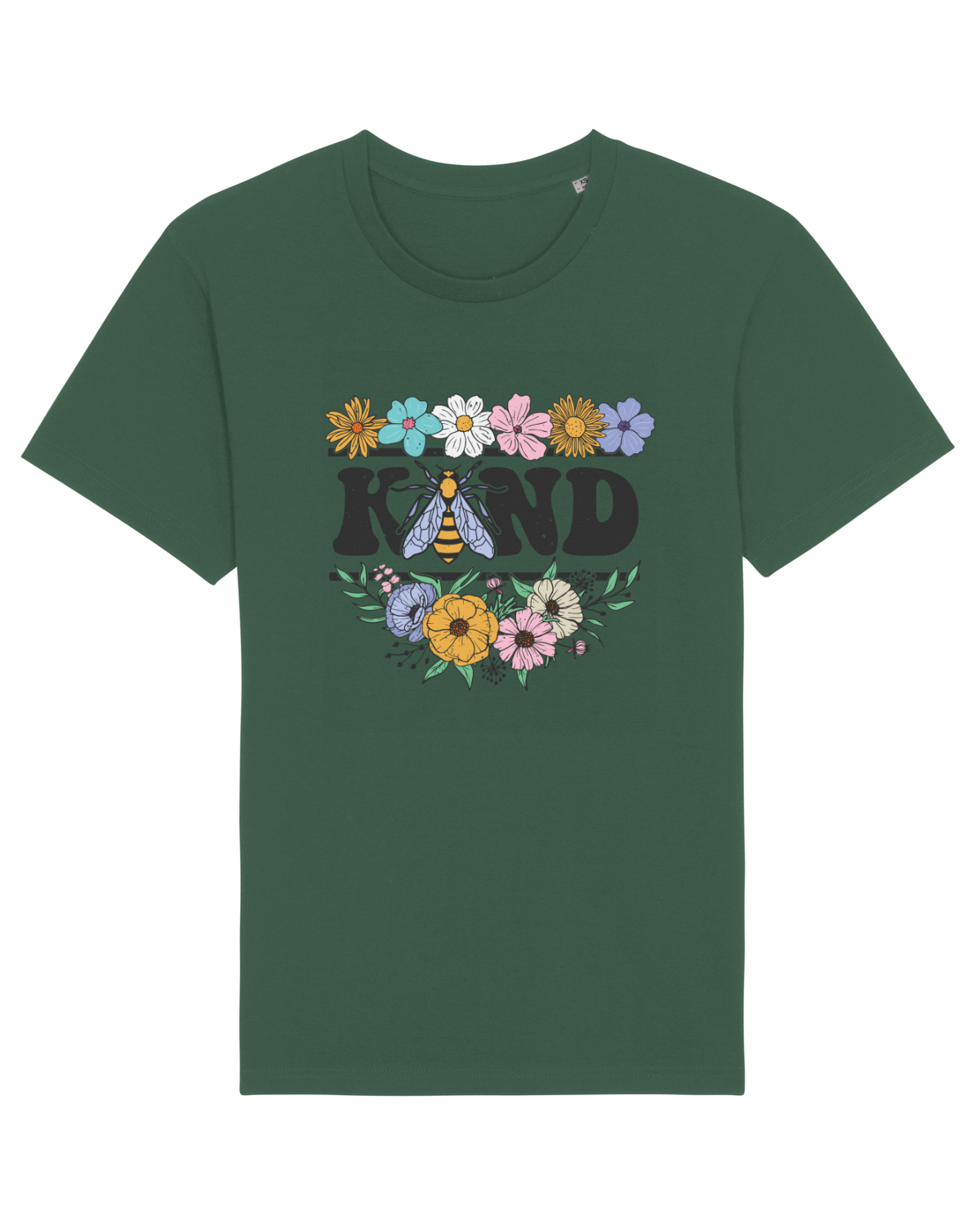 Tricou mânecă scurtă Unisex Rocker Bottle Green