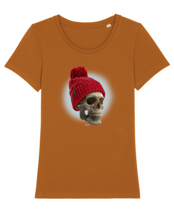Craniu cu caciulă - skullbeanie 02-91 Roasted Orange