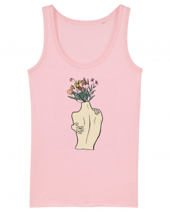 Body of Flowers Cotton Pink