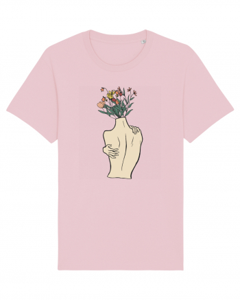 Body of Flowers Cotton Pink