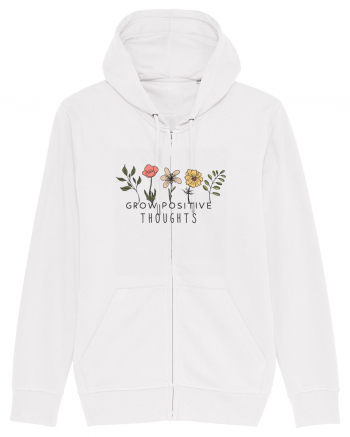Grow Positive Tghoughts  White
