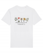 Grow Positive Tghoughts  Tricou mânecă scurtă Unisex Rocker