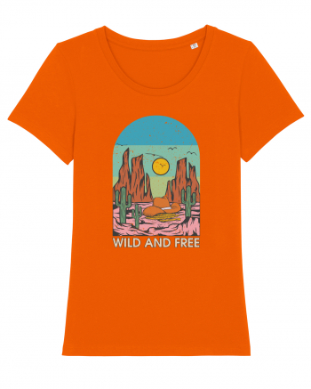 Wild And Free Bright Orange