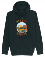 Desert Hippie Hanorac cu fermoar Unisex Connector