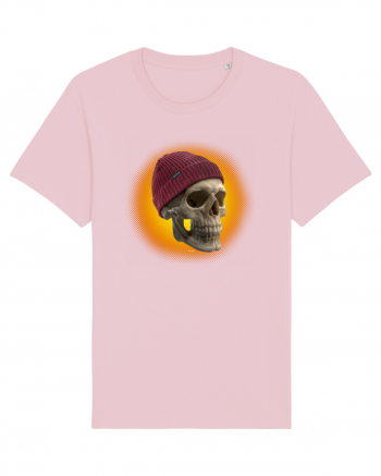 Craniu cu caciulă - skullbeanie 03-02 Cotton Pink