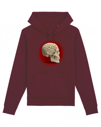 Craniu cu creier - skullbrain Burgundy