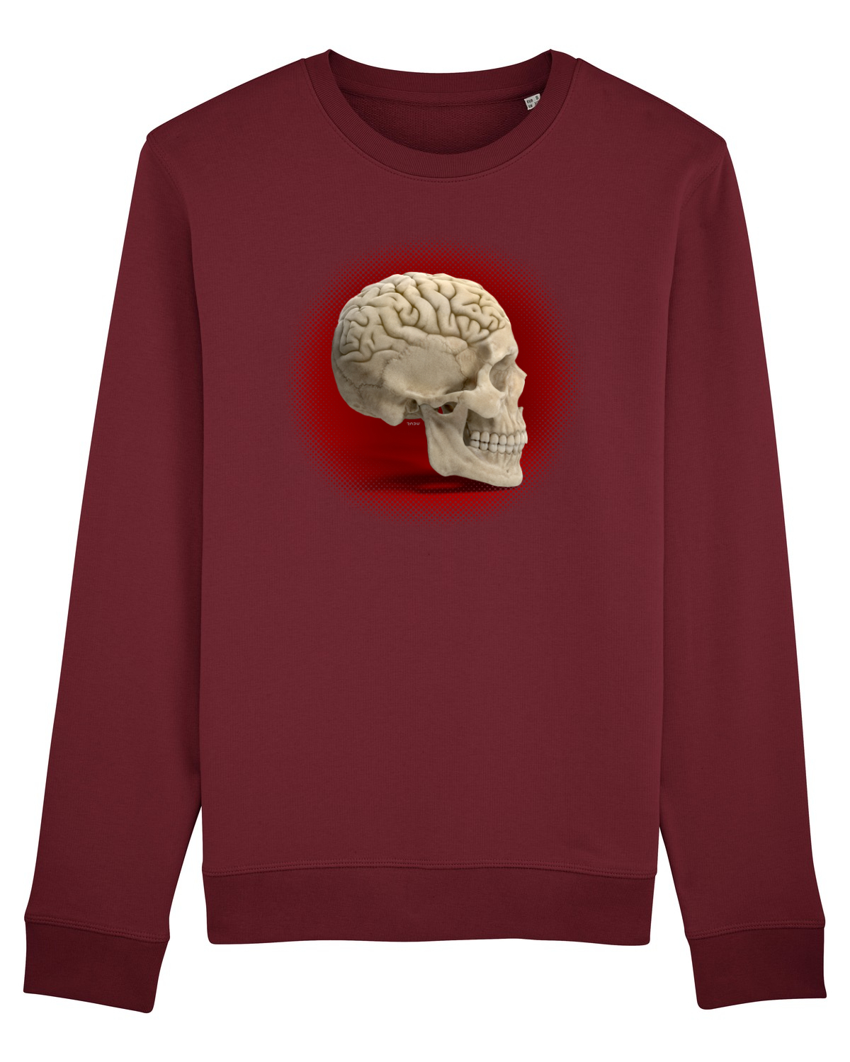 Bluză mânecă lungă Unisex Rise Burgundy