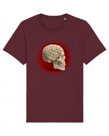 Craniu cu creier - skullbrain Burgundy