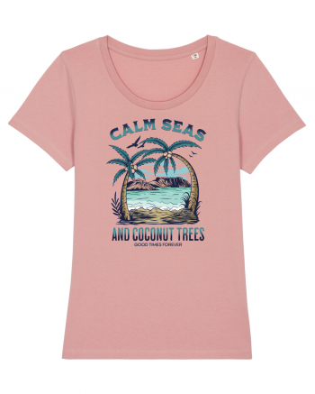 De vară: Calm seas and coconut trees Canyon Pink