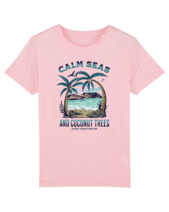 De vară: Calm seas and coconut trees Cotton Pink
