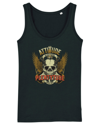 Attitude matters - Plentytude rocks Black