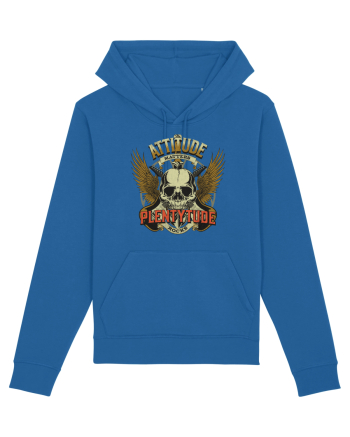 Attitude matters - Plentytude rocks Royal Blue