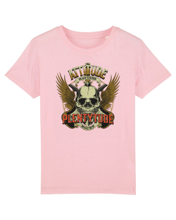 Attitude matters - Plentytude rocks Cotton Pink