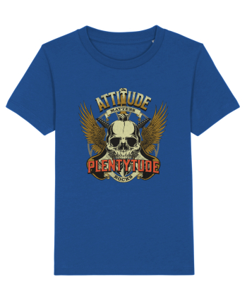 Attitude matters - Plentytude rocks Majorelle Blue