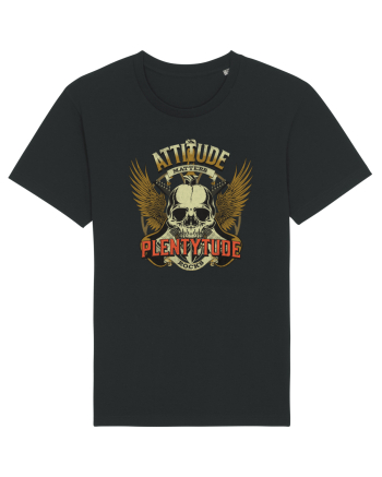 Attitude matters - Plentytude rocks Black