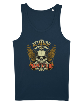 Attitude matters - Plentytude rocks Navy