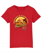 De vară: Discover your own paradise Tricou mânecă scurtă  Copii Mini Creator