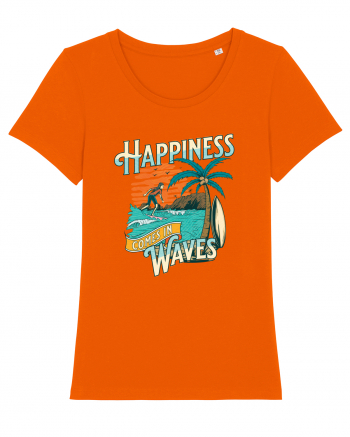 De vară: Happiness comes in waves Bright Orange