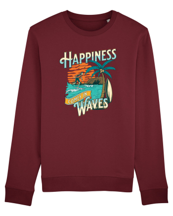 De vară: Happiness comes in waves Burgundy