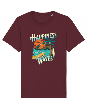 De vară: Happiness comes in waves Burgundy