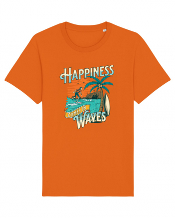 De vară: Happiness comes in waves Bright Orange