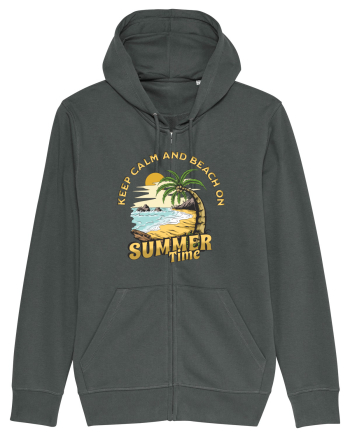 De vară: Keep calm and beach on Anthracite