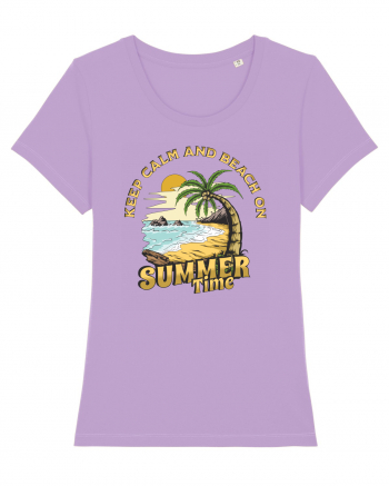 De vară: Keep calm and beach on Lavender Dawn