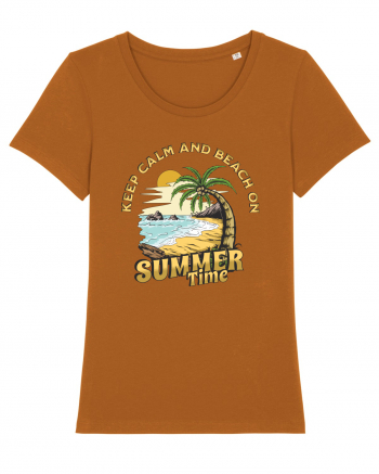 De vară: Keep calm and beach on Roasted Orange