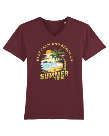 De vară: Keep calm and beach on Burgundy