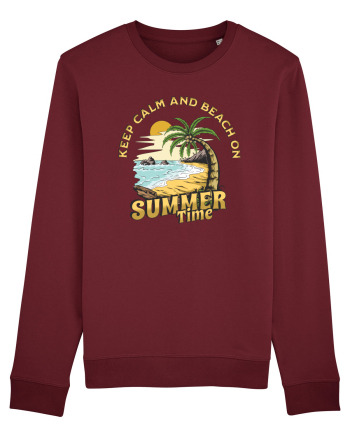 De vară: Keep calm and beach on Burgundy